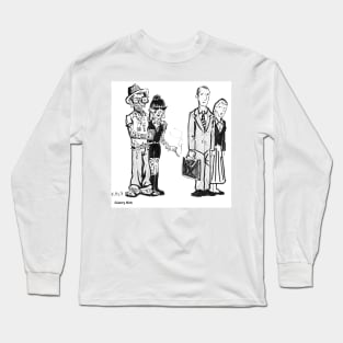 'Fear of Hipsters' Long Sleeve T-Shirt